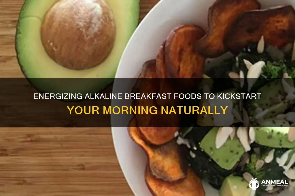 what are alkaline foods for breakfast
