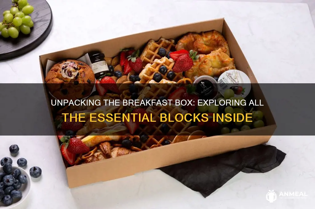 what are all the blocks in the breakfast box