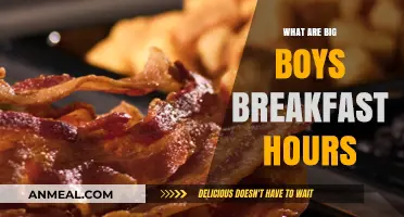 Big Boys Breakfast Hours: When to Enjoy Your Morning Feast