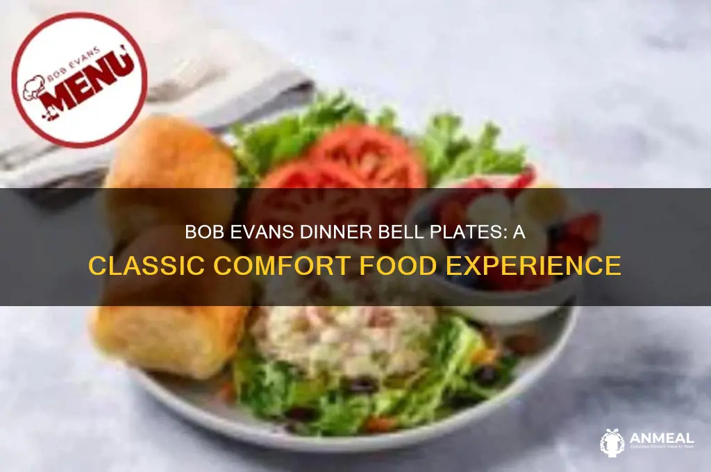 what are bob evans dinner bell plates