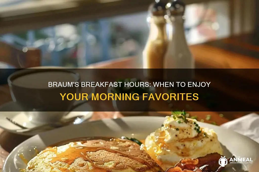 what are braums breakfast hours