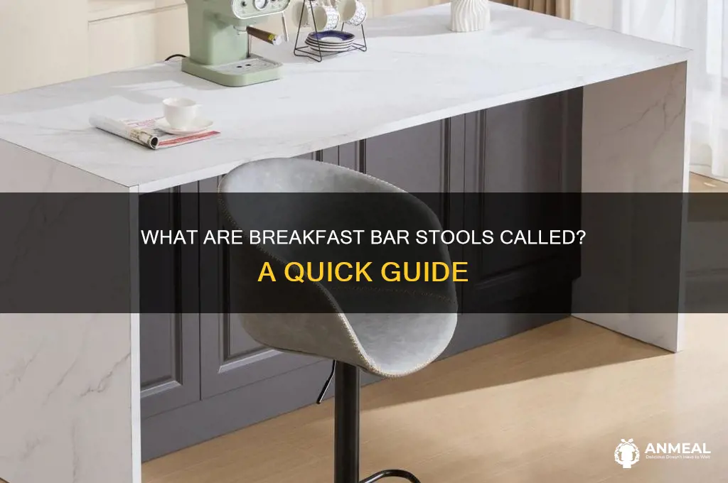 what are breakfast bar stoools called