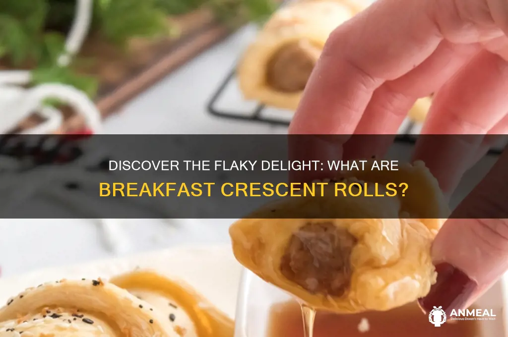 what are breakfast crescent rolls