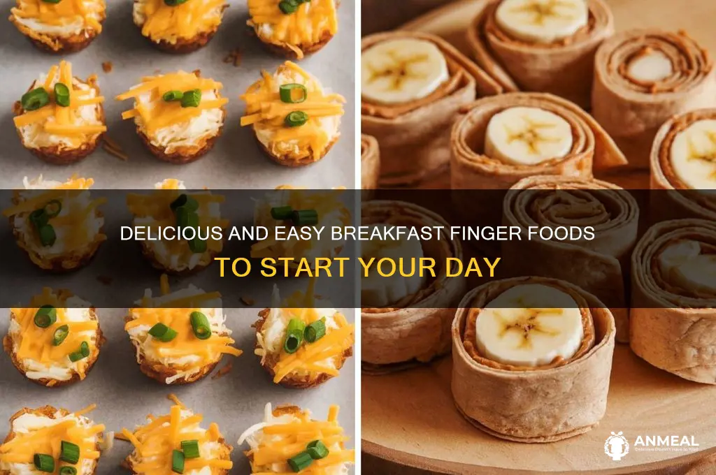 what are breakfast finger foods
