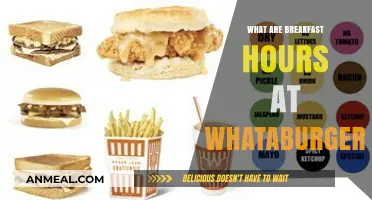 Whataburger Breakfast Hours: When to Enjoy Your Morning Meal