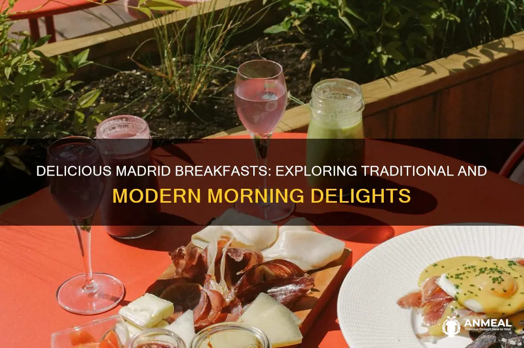 what are breakfast options in madrid spain