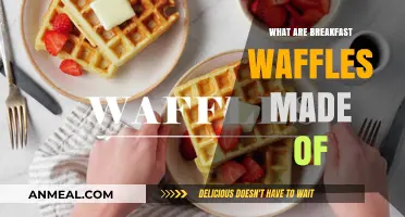 Discover the Simple Ingredients in Classic Breakfast Waffles
