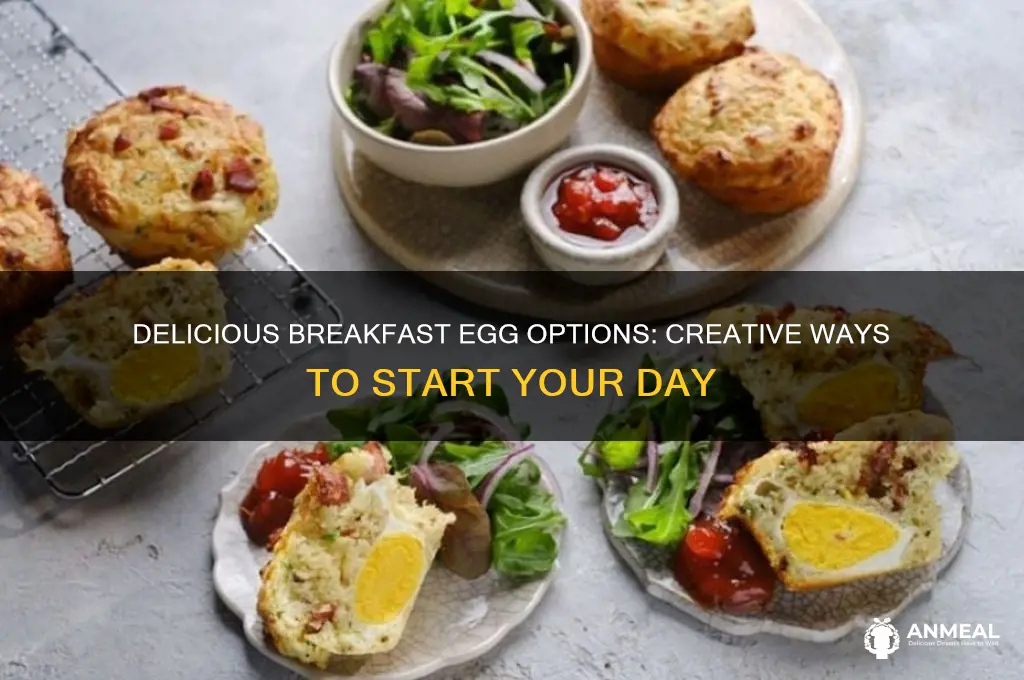 what are choices for breakfast eggs