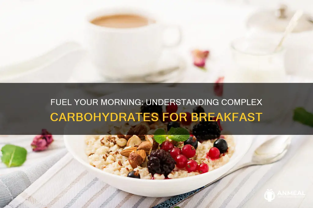 what are complex carbohydrates breakfast