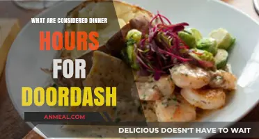 DoorDash Dinner Hours: When to Order Your Evening Meal