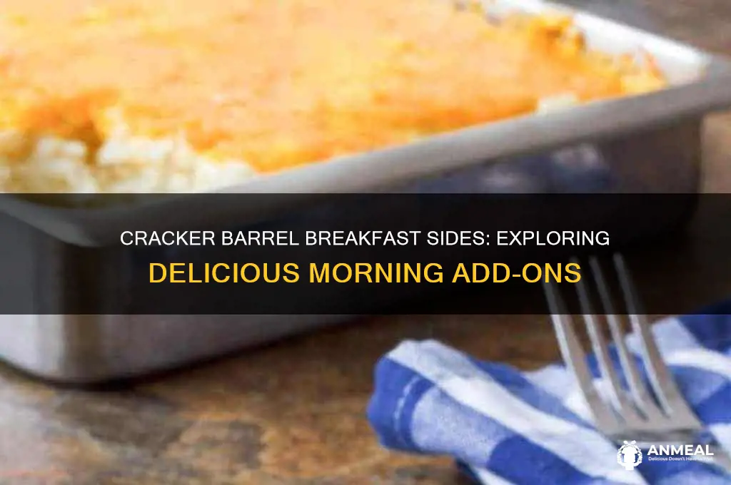 what are cracker barrel breakfast sides