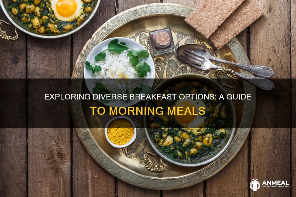 what are different types of breakfast