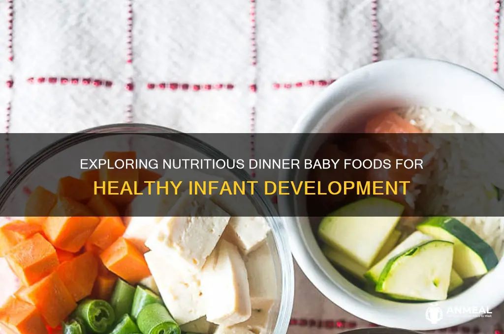 what are dinner baby foods