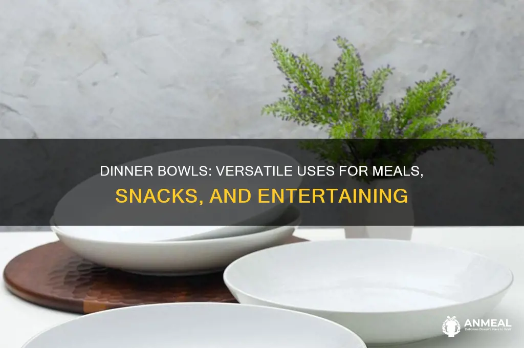 what are dinner bowls used for