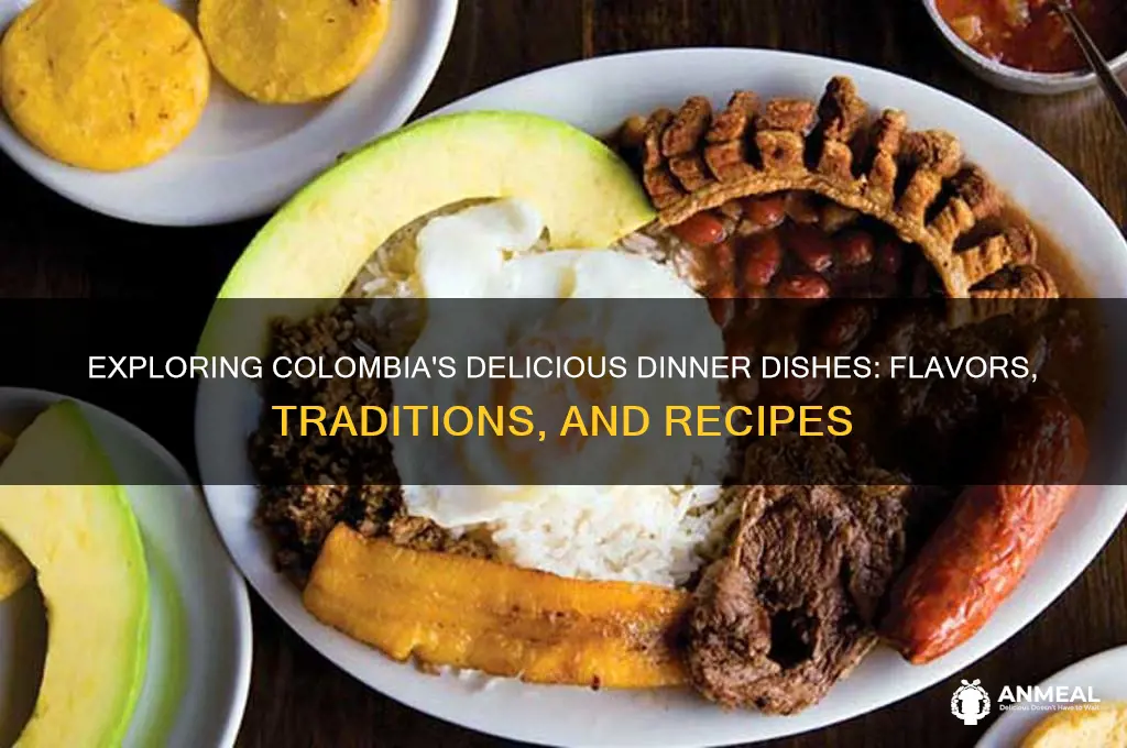 what are dinner dishes in colombia