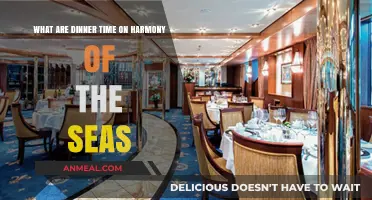 Dinner Time on Harmony of the Seas: A Culinary Journey