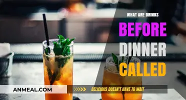 What Are Drinks Before Dinner Called? Exploring the Aperitif Tradition