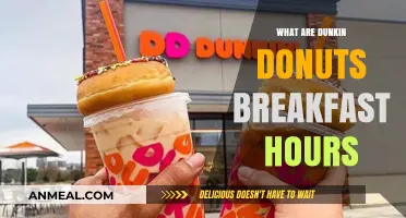 Dunkin Donuts Breakfast Hours: When to Grab Your Morning Treats