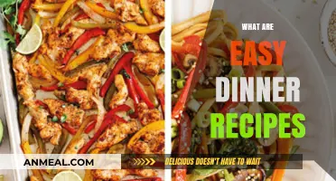 Quick and Simple Dinner Ideas for Busy Weeknights