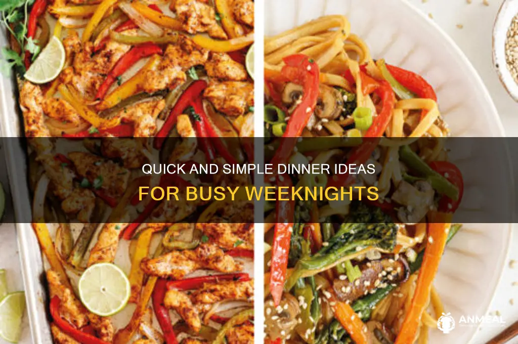what are easy dinner recipes