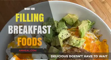 Nutritious and Satisfying Breakfast Foods to Keep You Full All Morning