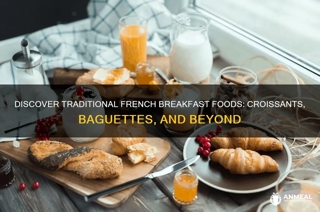 what are french breakfast foods