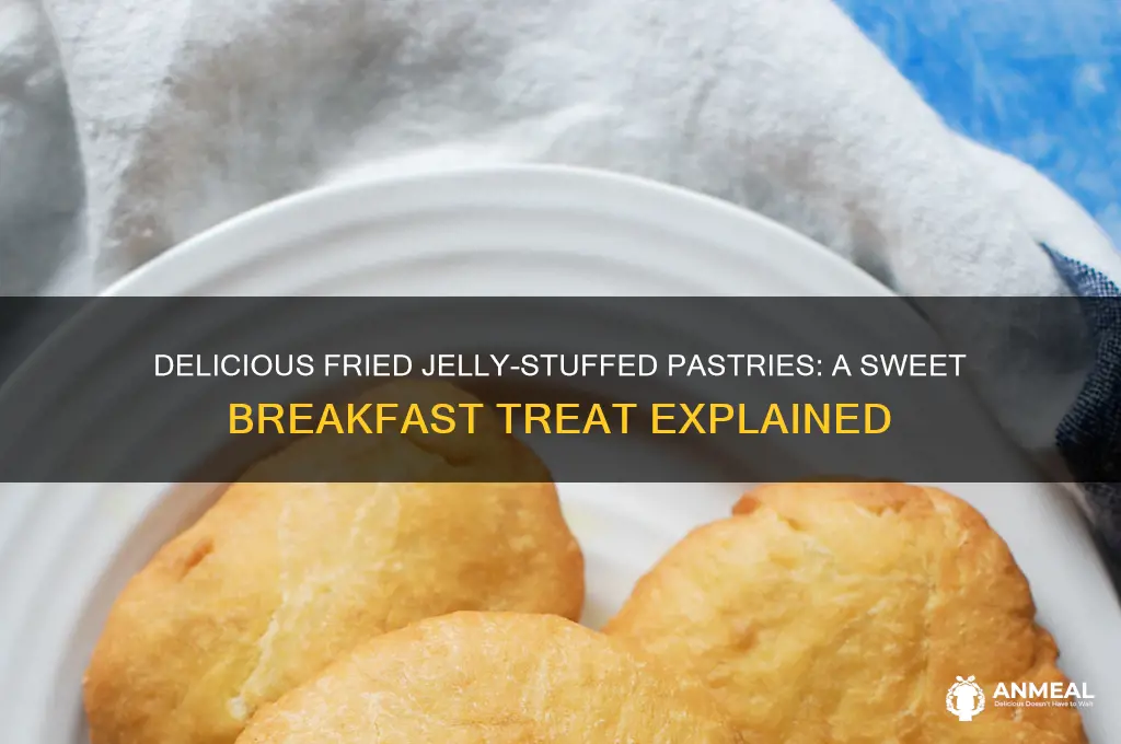 what are fried breakfast pastries stuffed with jelly
