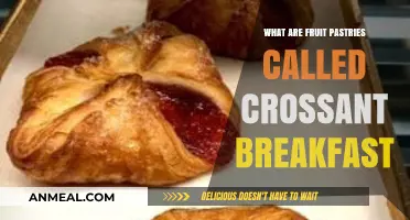 Delicious Fruit-Filled Croissant Breakfast Pastries: Names and Recipes Explained