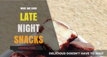 Midnight Munchies: Delicious and Healthy Late Night Snack Ideas