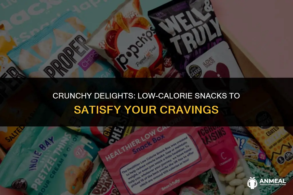 what are good low calorie snacks