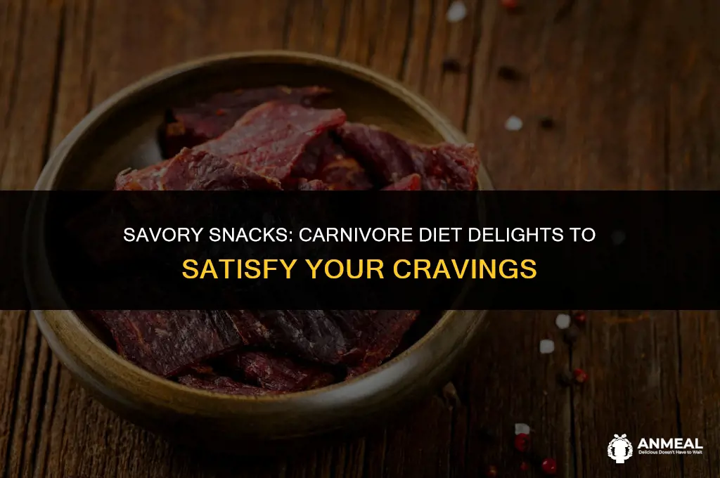 what are good snacks for carnivore diet