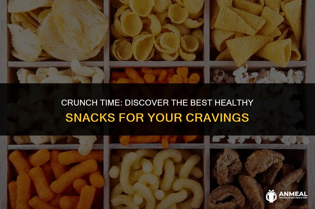 what are healthy crunchy snacks