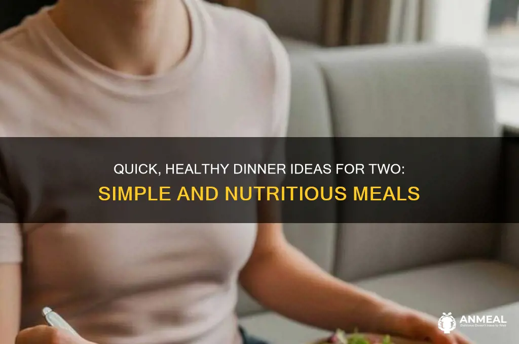 what are healthy dinner ideas for 2 people