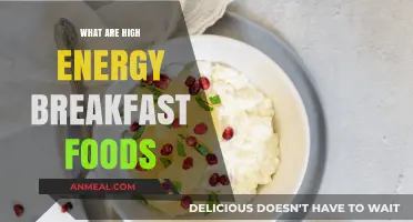 Energize Your Mornings: Top High-Energy Breakfast Foods to Fuel Your Day