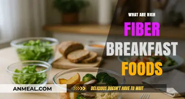 Boost Your Morning with These High-Fiber Breakfast Foods