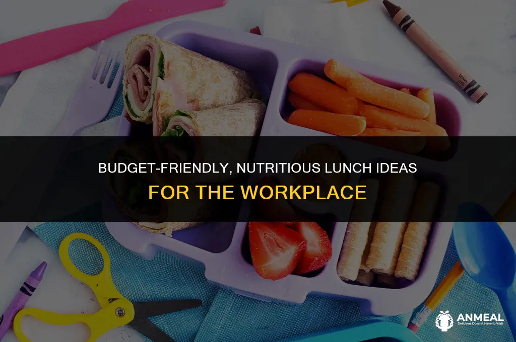 what are inexpensive healthy lunches to brin to work