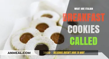 Discover Italy's Morning Treat: What Are Italian Breakfast Cookies Called?