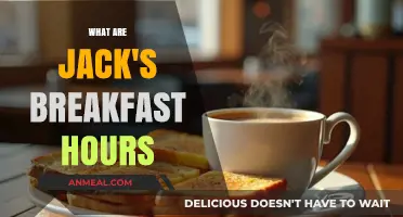 Jack's Breakfast Hours: When to Enjoy Your Morning Meal