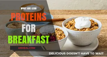 Healthy Breakfast Ideas: Lean Proteins to Kickstart Your Day