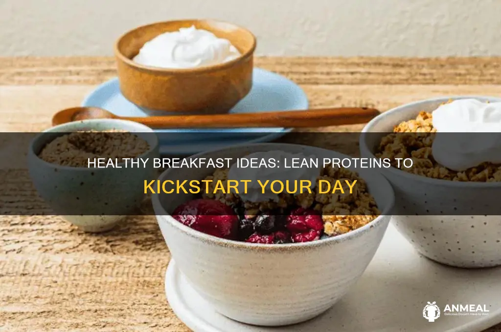 what are lean proteins for breakfast