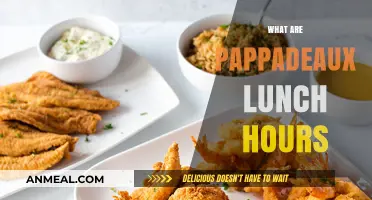 Savoring Seafood Delights: Pappadeaux's Lunch Hours Revealed