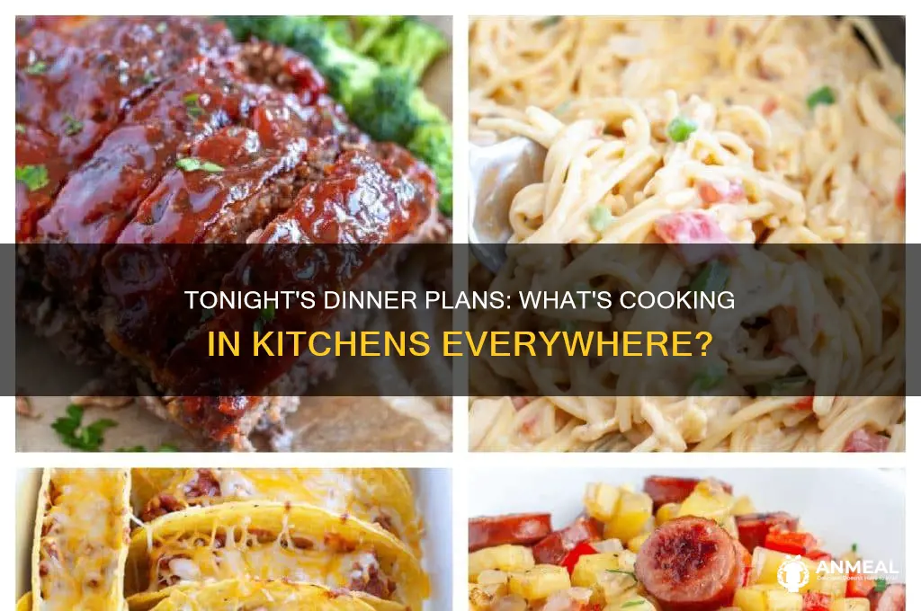 what are people having for dinner tonight