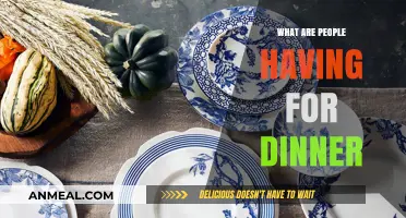 Dinner Delights: Exploring What People Are Eating Tonight