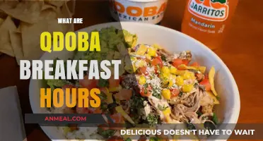 Qdoba Breakfast Hours: When to Enjoy Your Morning Meal