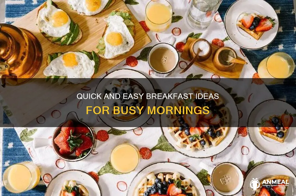 what are simple breakfast