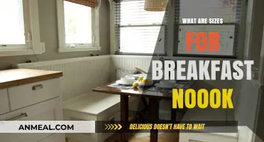 Perfect Breakfast Nook Sizes: A Guide to Cozy Morning Spaces