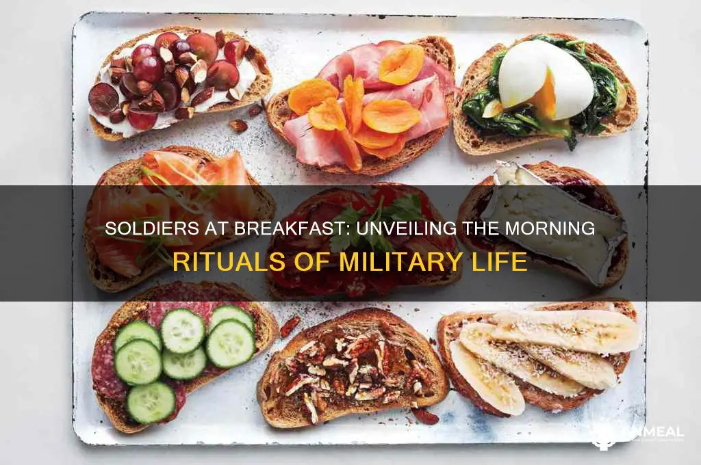 what are soldiers at breakfast