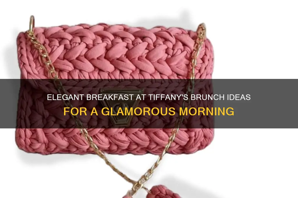 what are some breakfast at tiffanys brunch ideas