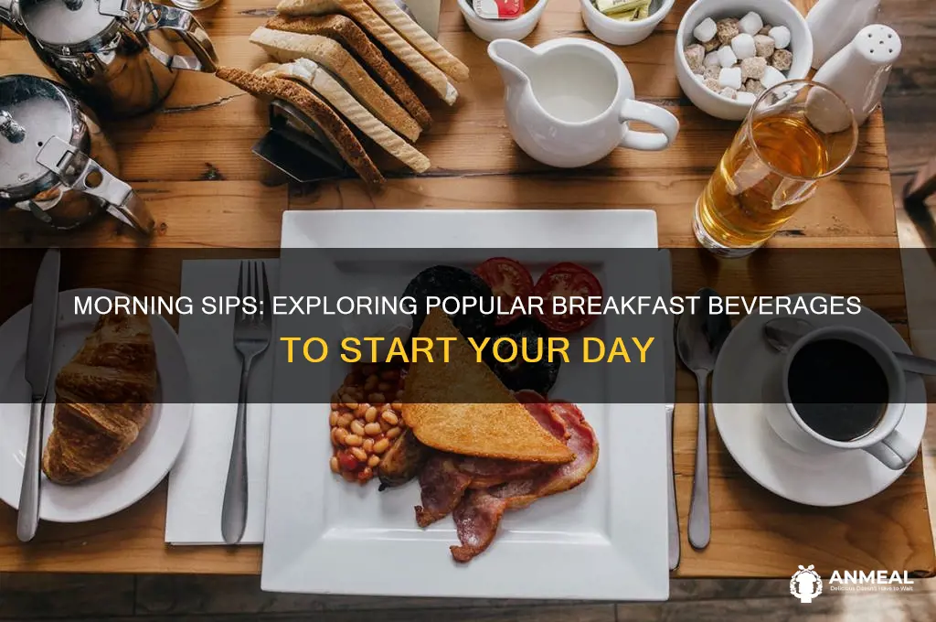 what are some breakfast beverages