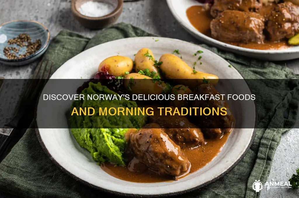 what are some breakfast foods in norway